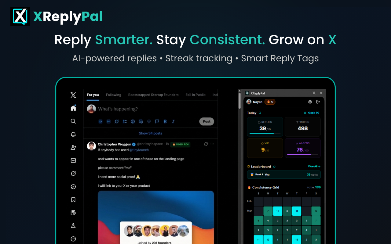 XReplyPal AI Twitter reply assistant overview
